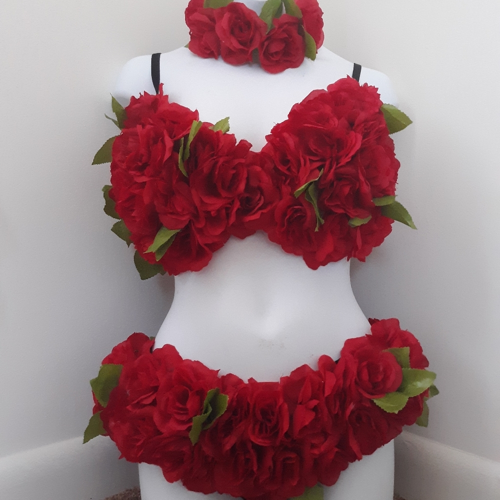 Floral Bra Set